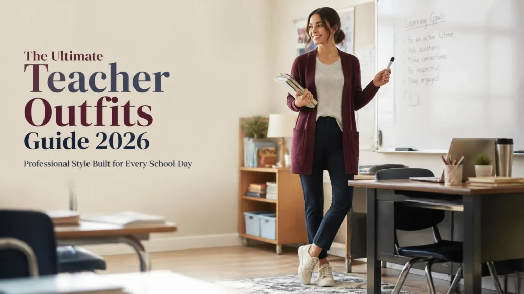 The Ultimate Teacher Outfits Guide: How to Build a Comfortable, Professional, and Practical Classroom Wardrobe That Works Every Day?