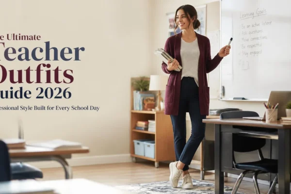 The Ultimate Teacher Outfits Guide: How to Build a Comfortable, Professional, and Practical Classroom Wardrobe That Works Every Day?