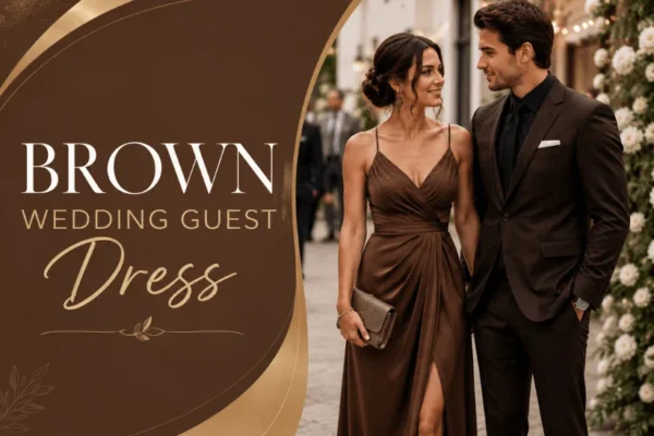 Brown Wedding Guest Dress Ideas: How to Choose the Right Shade, Style, and Accessories 
