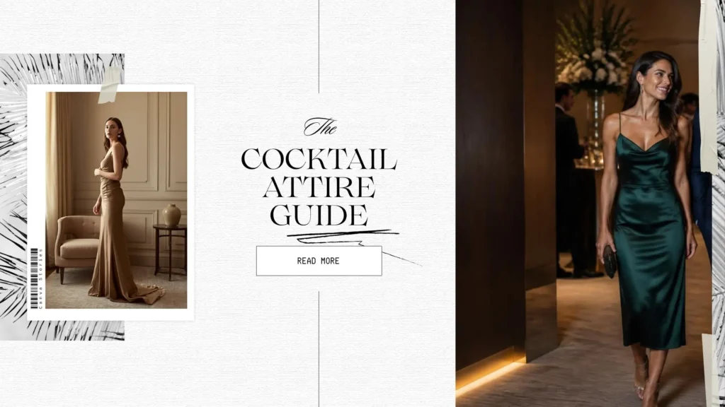 Cocktail Attire Explained: The Complete Guide to Hem Length, Occasions, and Modern Dress Rules