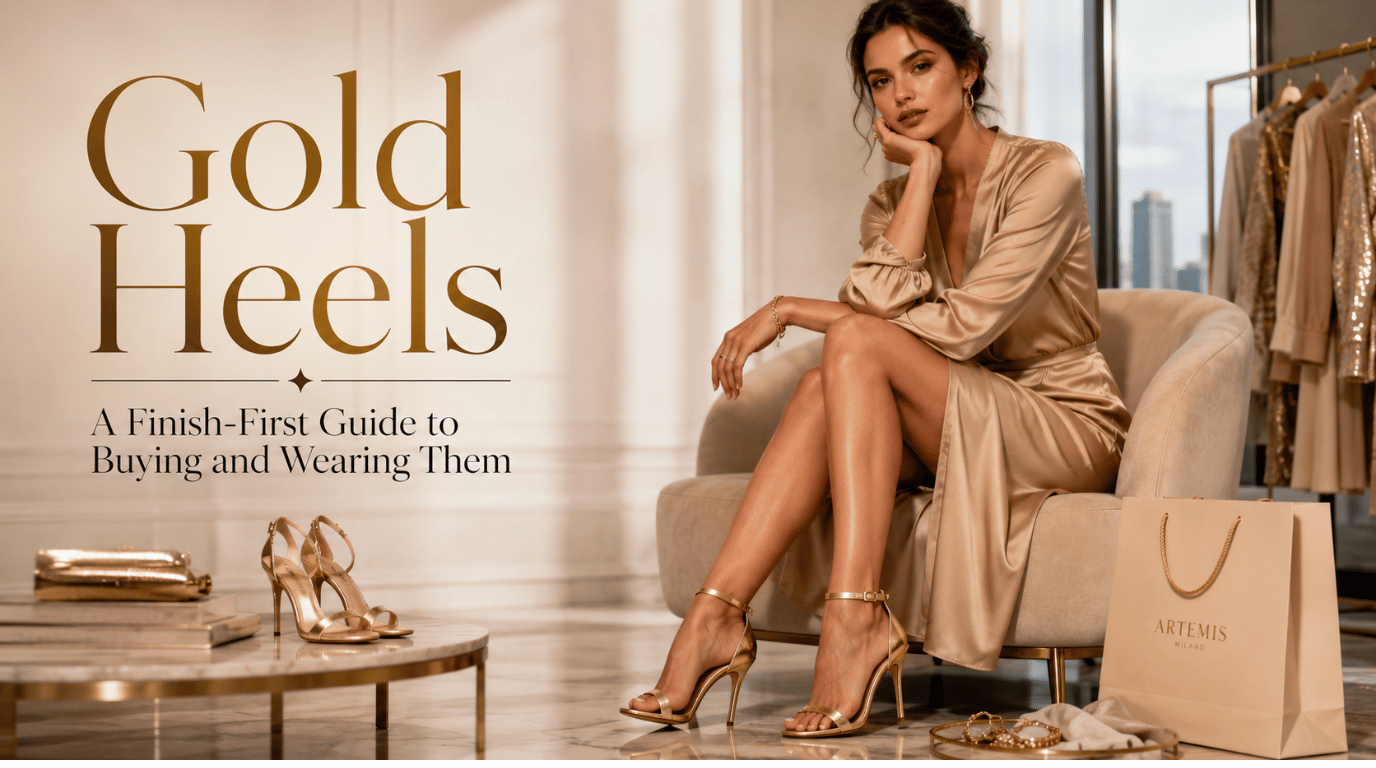 Gold Heels Guide: How to Choose the Right Finish, Fit, Style, and Wear Them with Confidence