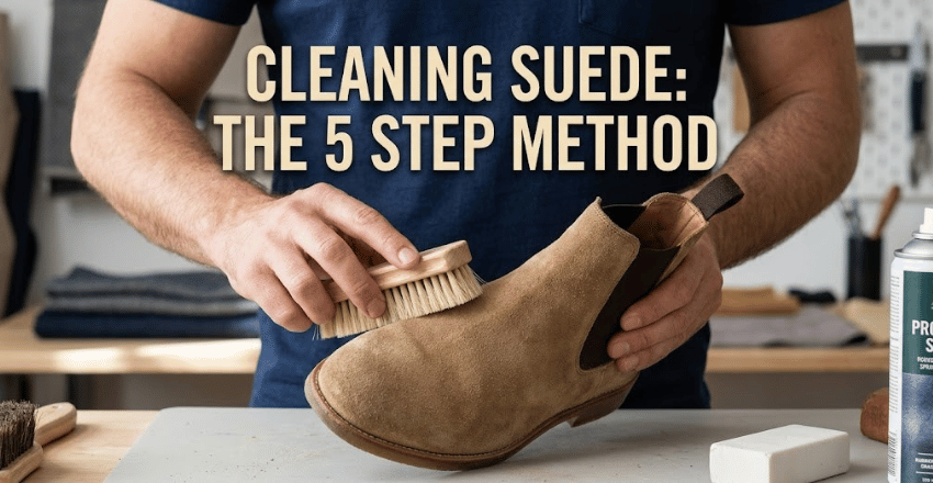 How to Clean Suede Shoes: The 5 Step Base Method 