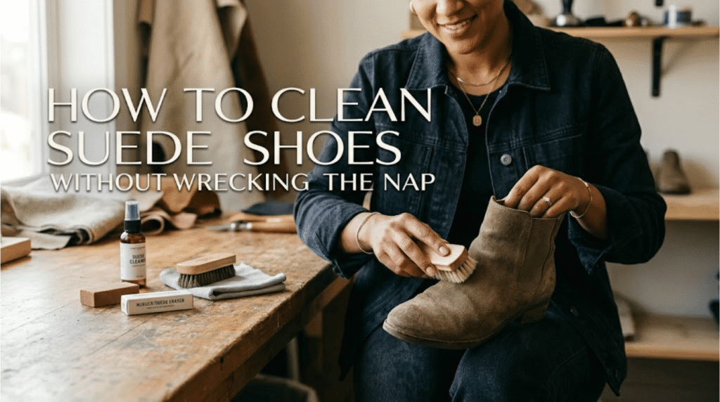 How to Clean Suede Shoes Without Damaging the Nap