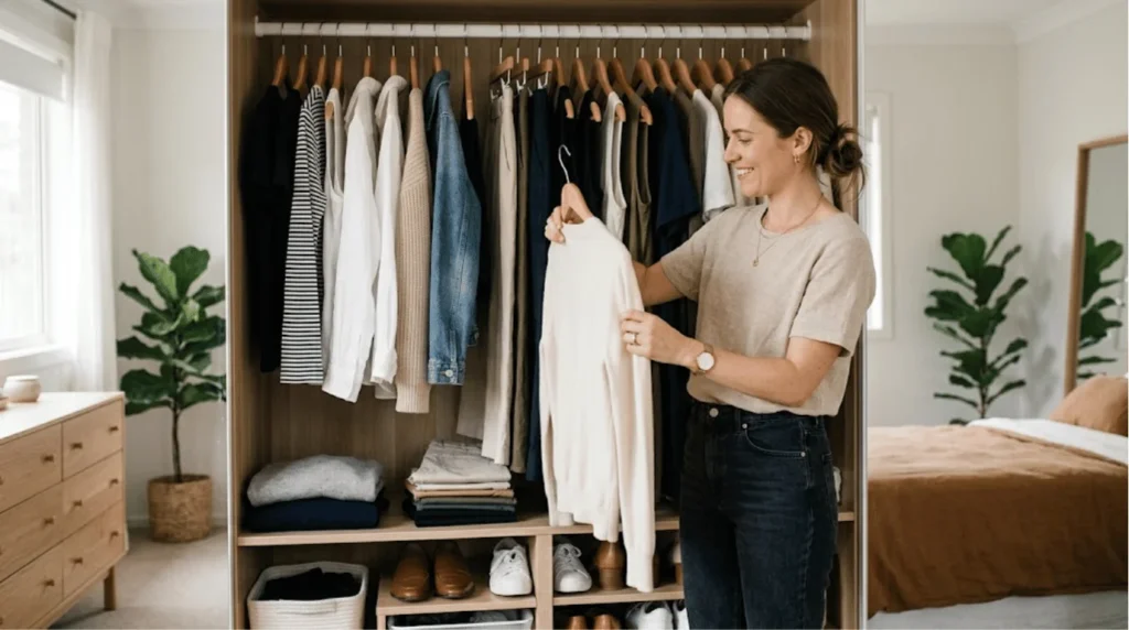Capsule Wardrobe 2026: The Ultimate Guide to Essential Pieces, Versatile Colors, Outfit Formulas & Smart Closet Styling