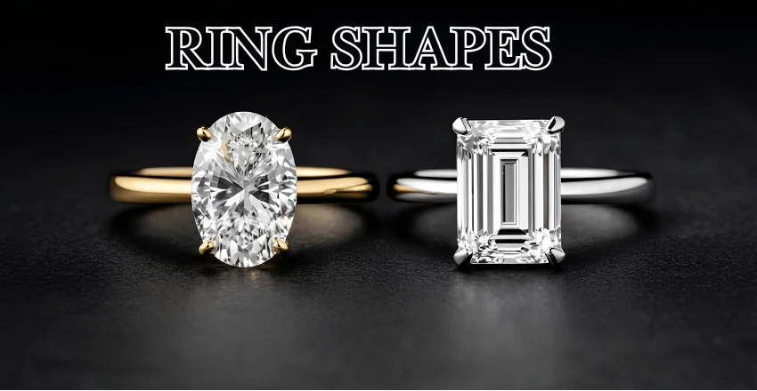 How ring shapes change apparent size per carat