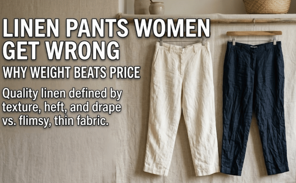 Linen Pants Women Buy Wrong: The Fabric Guide That Changes Everything
