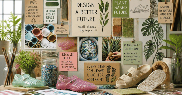 PVC, Recycled, and Plant-Based Jellies