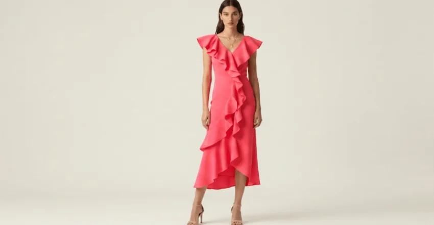 What a ruffle dress actually is