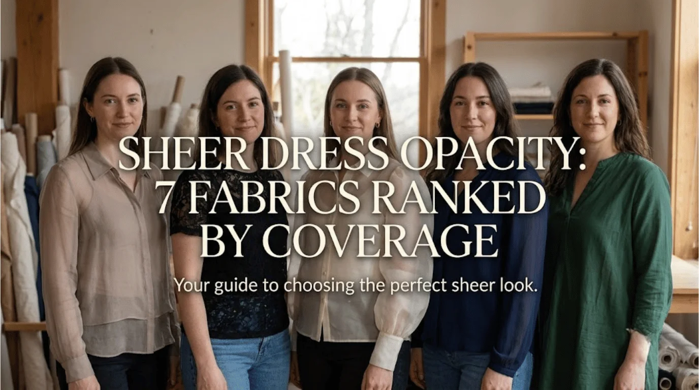 Sheer Dress Guide: The Ultimate 2026 Guide to Fabric Opacity, What to Wear Underneath, Coverage Tests, Styling Tips & How to Avoid See-Through Fashion Mistakes