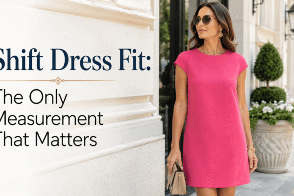 How a Shift Dress Should Fit? The One Measurement That Makes All the Difference