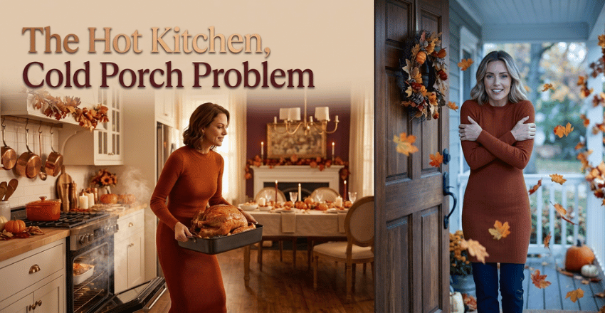 The Hot Kitchen, Cold Porch Problem