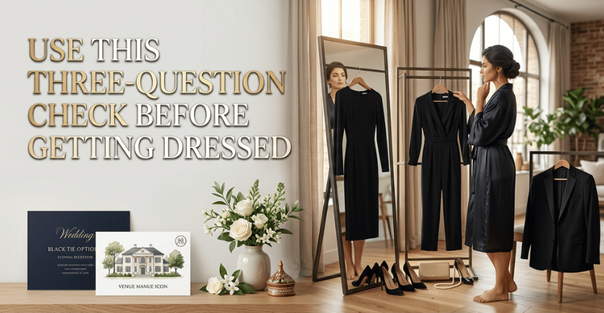 Use This Three-Question Check Before Getting Dressed