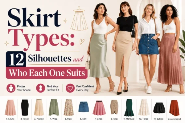 Skirt Types: 12 Styles Every Woman Should Know in 2026