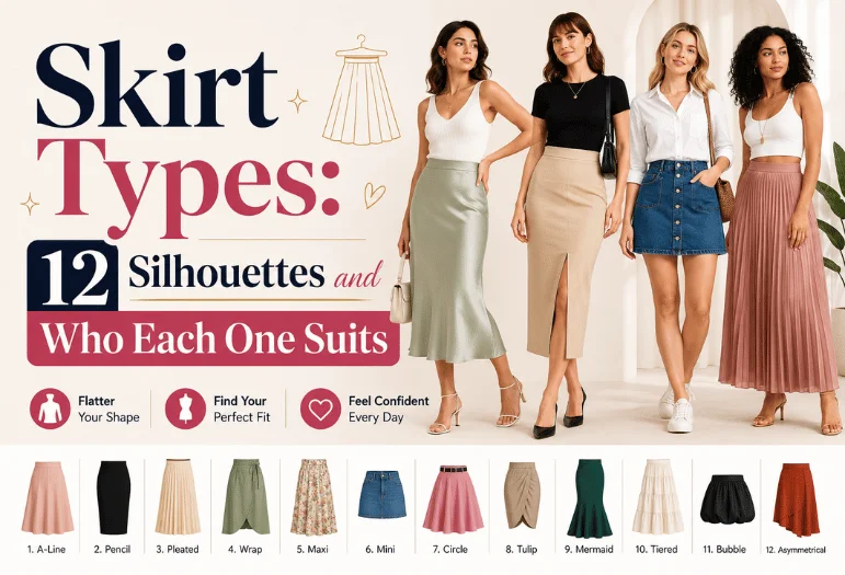 Skirt Types: 12 Styles Every Woman Should Know in 2026