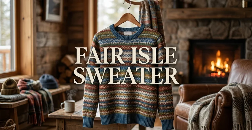 Fair Isle Sweater Guide: How to Choose, Style, Layer, and Wear This Timeless Winter Classic for Every Occasion