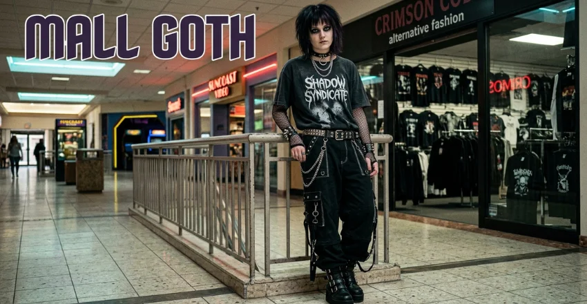 Mall Goth Style Explained: How to Create a Wearable 2000s-Inspired Wardrobe With Confidence