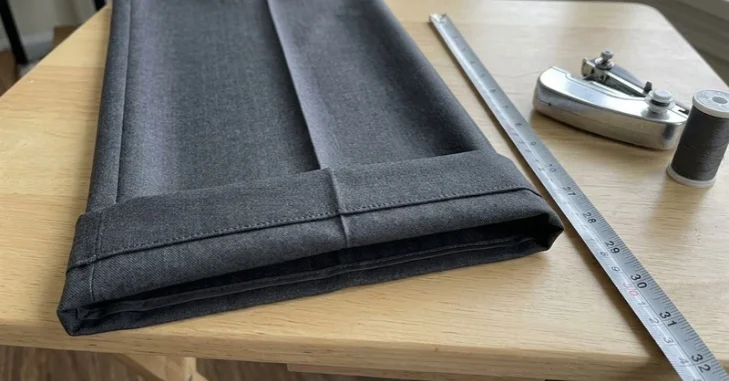How Hemmed Pants Should Fit Around Your Shoes
